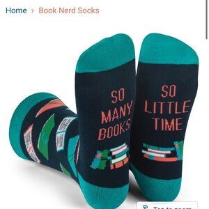 Book Lover Socks - Bookish Gifts - So Many Books